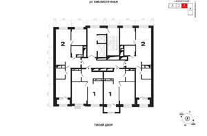 1-к квартира, вторичка, 39м2, 16/25 этаж