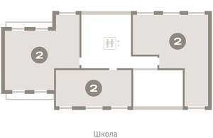 2-к квартира, вторичка, 80м2, 9/9 этаж