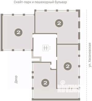 3-к квартира, вторичка, 197м2, 9/9 этаж