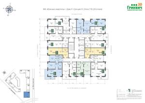 2-к квартира, вторичка, 58м2, 7/24 этаж