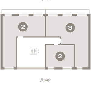 2-к квартира, вторичка, 82м2, 8/9 этаж