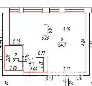 Студия квартира, вторичка, 30м2, 2/10 этаж