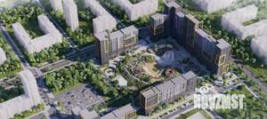2-к квартира, строящийся дом, 56м2, 9/24 этаж