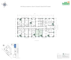 1-к квартира, вторичка, 47м2, 12/24 этаж