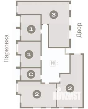 1-к квартира, вторичка, 41м2, 8/9 этаж