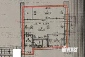 2-к квартира, вторичка, 44м2, 3/6 этаж