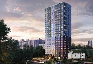 2-к квартира, строящийся дом, 60м2, 14/23 этаж