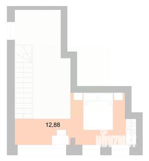2-к квартира, вторичка, 54м2, 16/16 этаж
