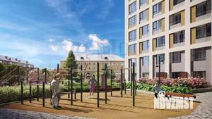 1-к квартира, строящийся дом, 40м2, 2/15 этаж