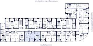 2-к квартира, вторичка, 59м2, 2/26 этаж