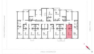 Студия квартира, вторичка, 19м2, 1/8 этаж
