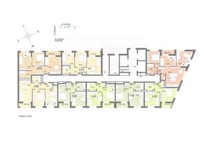 2-к квартира, строящийся дом, 48м2, 3/22 этаж