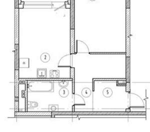 1-к квартира, вторичка, 49м2, 4/17 этаж