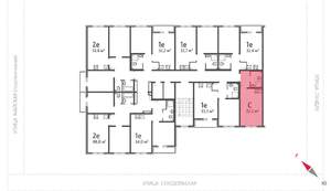 Студия квартира, вторичка, 22м2, 5/8 этаж