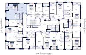 2-к квартира, вторичка, 52м2, 9/25 этаж