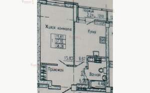 1-к квартира, вторичка, 39м2, 5/17 этаж