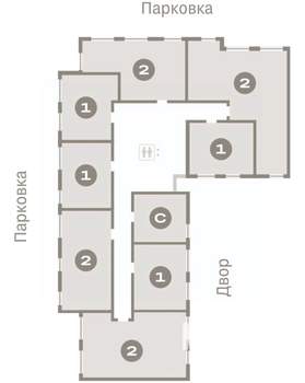 1-к квартира, вторичка, 35м2, 9/9 этаж