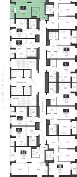 2-к квартира, вторичка, 50м2, 10/31 этаж