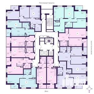 2-к квартира, вторичка, 59м2, 15/19 этаж