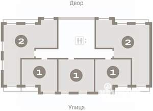 1-к квартира, вторичка, 36м2, 6/7 этаж