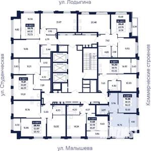 1-к квартира, вторичка, 40м2, 11/33 этаж