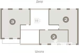 2-к квартира, вторичка, 47м2, 9/9 этаж