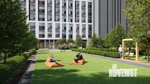 2-к квартира, строящийся дом, 57м2, 23/30 этаж