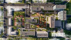 3-к квартира, строящийся дом, 47м2, 22/27 этаж