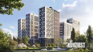 2-к квартира, вторичка, 58м2, 22/25 этаж