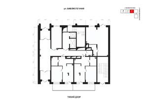 1-к квартира, вторичка, 51м2, 1/25 этаж