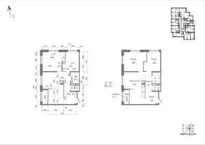 2-к квартира, вторичка, 73м2, 24/26 этаж