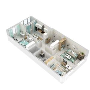 3-к квартира, вторичка, 75м2, 8/24 этаж