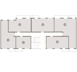 2-к квартира, вторичка, 52м2, 5/16 этаж