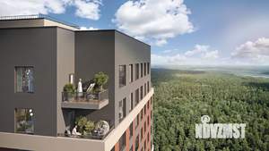 1-к квартира, вторичка, 45м2, 13/30 этаж