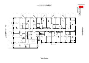 1-к квартира, вторичка, 48м2, 3/25 этаж