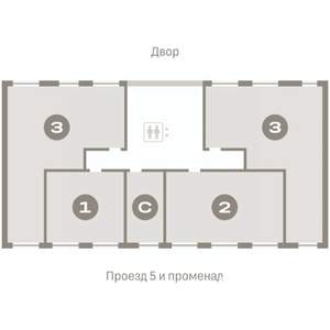 1-к квартира, вторичка, 38м2, 4/9 этаж