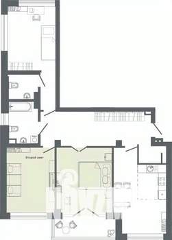 3-к квартира, вторичка, 103м2, 10/10 этаж