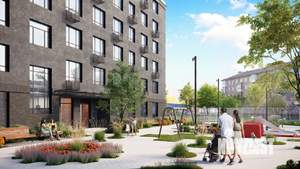 1-к квартира, сданный дом, 41м2, 3/8 этаж