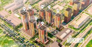 3-к квартира, строящийся дом, 82м2, 14/25 этаж