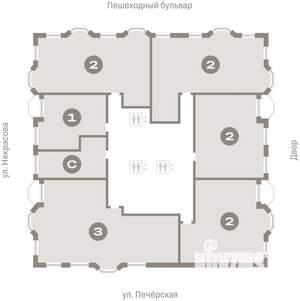 Студия квартира, вторичка, 28м2, 9/24 этаж
