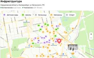 1-к квартира, вторичка, 35м2, 1/9 этаж