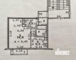 1-к квартира, вторичка, 27м2, 2/5 этаж