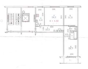 3-к квартира, вторичка, 59м2, 5/9 этаж