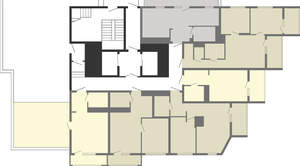 2-к квартира, вторичка, 55м2, 18/19 этаж