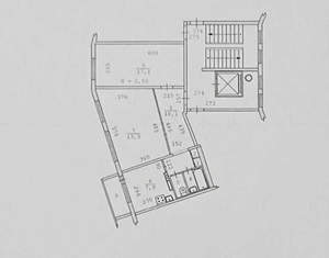 2-к квартира, вторичка, 58м2, 6/9 этаж