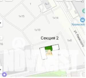1-к квартира, строящийся дом, 42м2, 8/26 этаж