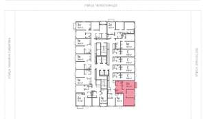 2-к квартира, вторичка, 58м2, 4/25 этаж