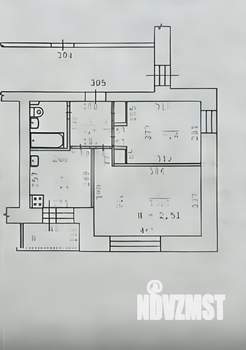 2-к квартира, вторичка, 39м2, 3/9 этаж