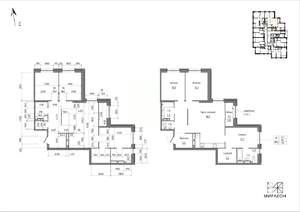 3-к квартира, вторичка, 100м2, 3/26 этаж