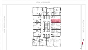 Студия квартира, вторичка, 27м2, 3/32 этаж